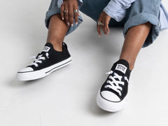 Converse CT Shoreline Knit Slip Womens Shoe - Black/White/Black