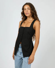 Silent Theory Camilla Top - Black