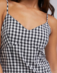 Silent Theory Alba Slip Dress - Black