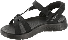 Skechers Go Walk Flex Sandal Illuminate - Black/Black