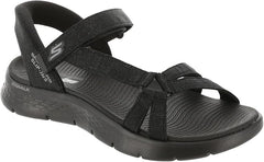 Skechers Go Walk Flex Sandal Illuminate - Black/Black