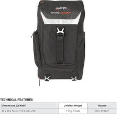 Mares Cruise Journey Backpack - Black