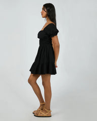 All About Eve Essential SS Mini Dress - Black