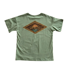 Wild & Co Retro Sun Tee - Green