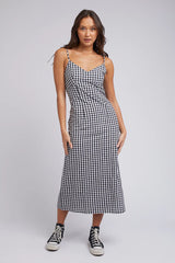 Silent Theory Alba Slip Dress - Black