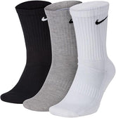 Nike Everyday Cotton Cushioned Training Crew Socks 3 Pack