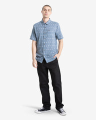 Volcom Trusted Short Sleeve Shirt - Blue Wash