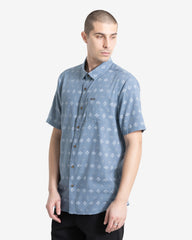 Volcom Trusted Short Sleeve Shirt - Blue Wash
