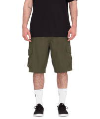 Volcom Grande Barracks Cargo 22" Short - Winter Moss