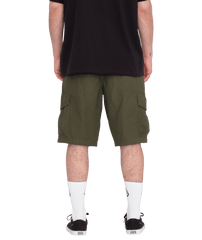 Volcom Grande Barracks Cargo 22" Short - Winter Moss