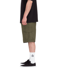 Volcom Grande Barracks Cargo 22" Short - Winter Moss