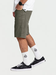 Volcom Solver Lite 5 Pocket Short II - Army Green Combo