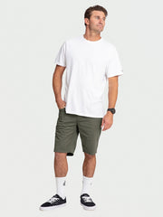 Volcom Solver Lite 5 Pocket Short II - Army Green Combo