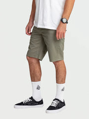 Volcom Solver Lite 5 Pocket 19 Short - Brindle