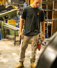 Volcom Meter Lightweight Work Pant - Brindle