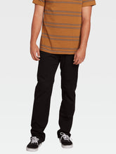 Volcom Solver Lite 5 Pocket Pant - Black - New