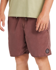 Volcom Center 17 Swim Trunk - Merlot