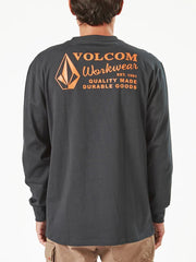 Volcom Workwear LS Tee - Black