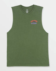Volcom Stone Spectacle Sleeveless Tee - Dark Pine