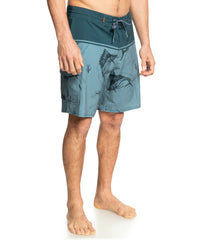 Quiksilver The Chase 2 Boardshorts - Reflecting Pond Blue