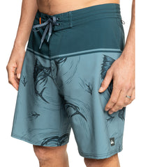 Quiksilver The Chase 2 Boardshorts - Reflecting Pond Blue