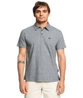 Quiksilver Sunset Cruise Short Sleeve Polo Shirt - Black Heather