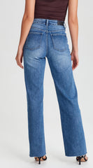 Junkfood Alanis Wide Leg Jean - Denim Blue