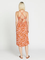 Volcom Off Topic Dress - Burnt Sienna