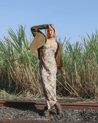 Volcom Psychonic Slippy Dress - Light Army