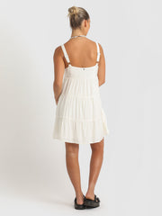 Volcom Viper Mini Dress - Bone