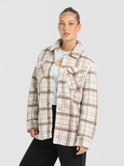 Volcom Silent Sherpa Jacket - Cloud