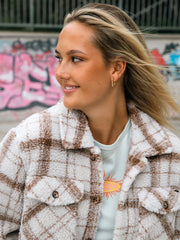 Volcom Silent Sherpa Jacket - Cloud