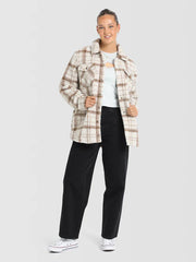 Volcom Silent Sherpa Jacket - Cloud
