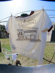 Volcom Meet Me There Ringer Womens Tee - Bone