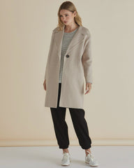 Betty Basics Cosette Coatigan - Oat