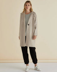 Betty Basics Cosette Coatigan - Oat