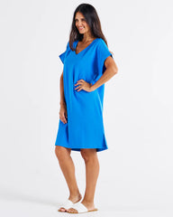 Betty Basics Elise V-Neck Rib Dress