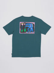 Volcom Youth Arthur Dino SS Tee - Evergreen