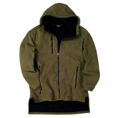 Cloke Hauroko Windproof Fleece Full Zip - Khaki