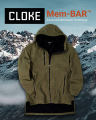 Cloke Hauroko Windproof Fleece Full Zip - Khaki