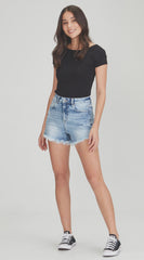 Junkfood Carrie Blue Shorts