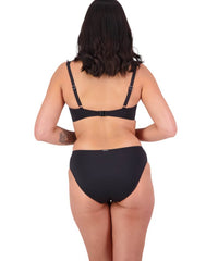 Moontide Mid Rise Pant Contours - Black