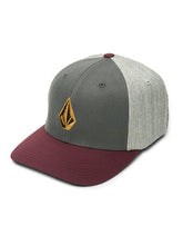 Volcom Fullstone Heather Flexfit Hat - Merlot