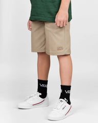 Dickies Boys 38224 Multi Pocket Short - Khaki