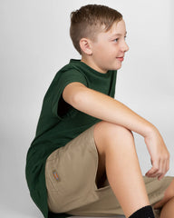 Dickies Boys 38224 Multi Pocket Short - Khaki