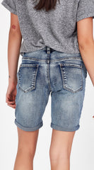 Junkfood Dina Long Shorts - Blue