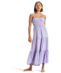 Roxy Sunshine Coastline Solid Dress - Lavender