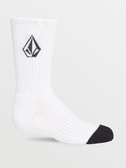 Volcom Full Stone Socks 3pk Youth - White