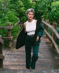 Rusty Gables Reversible Cord Jacket - Green Gables