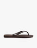 Havaianas Slim Square Solid Jandal - Dark Brown